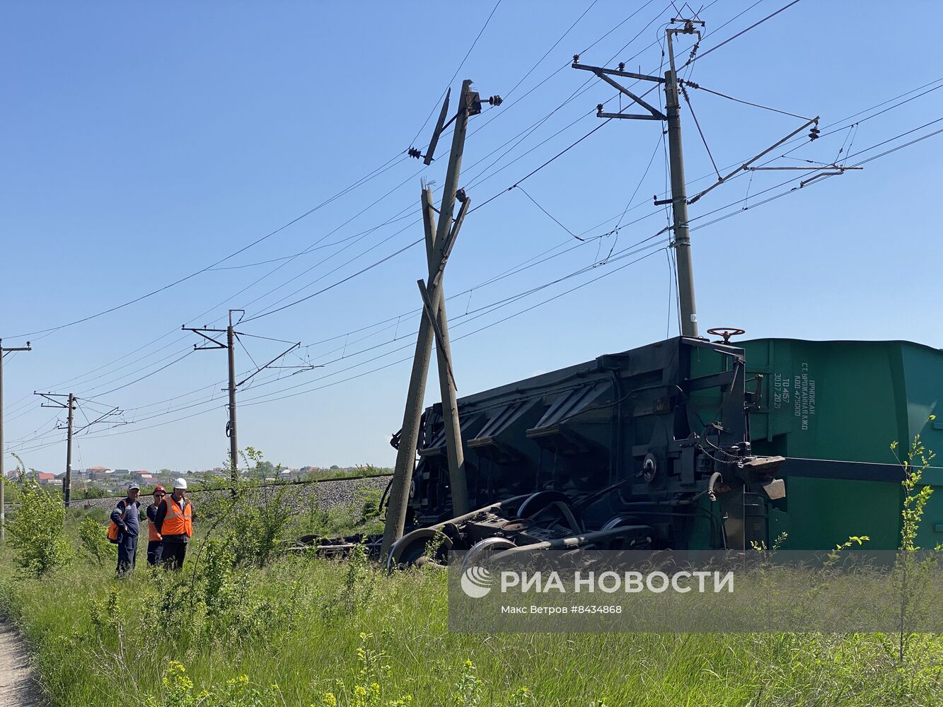 ЧП на железной дороге в Крыму