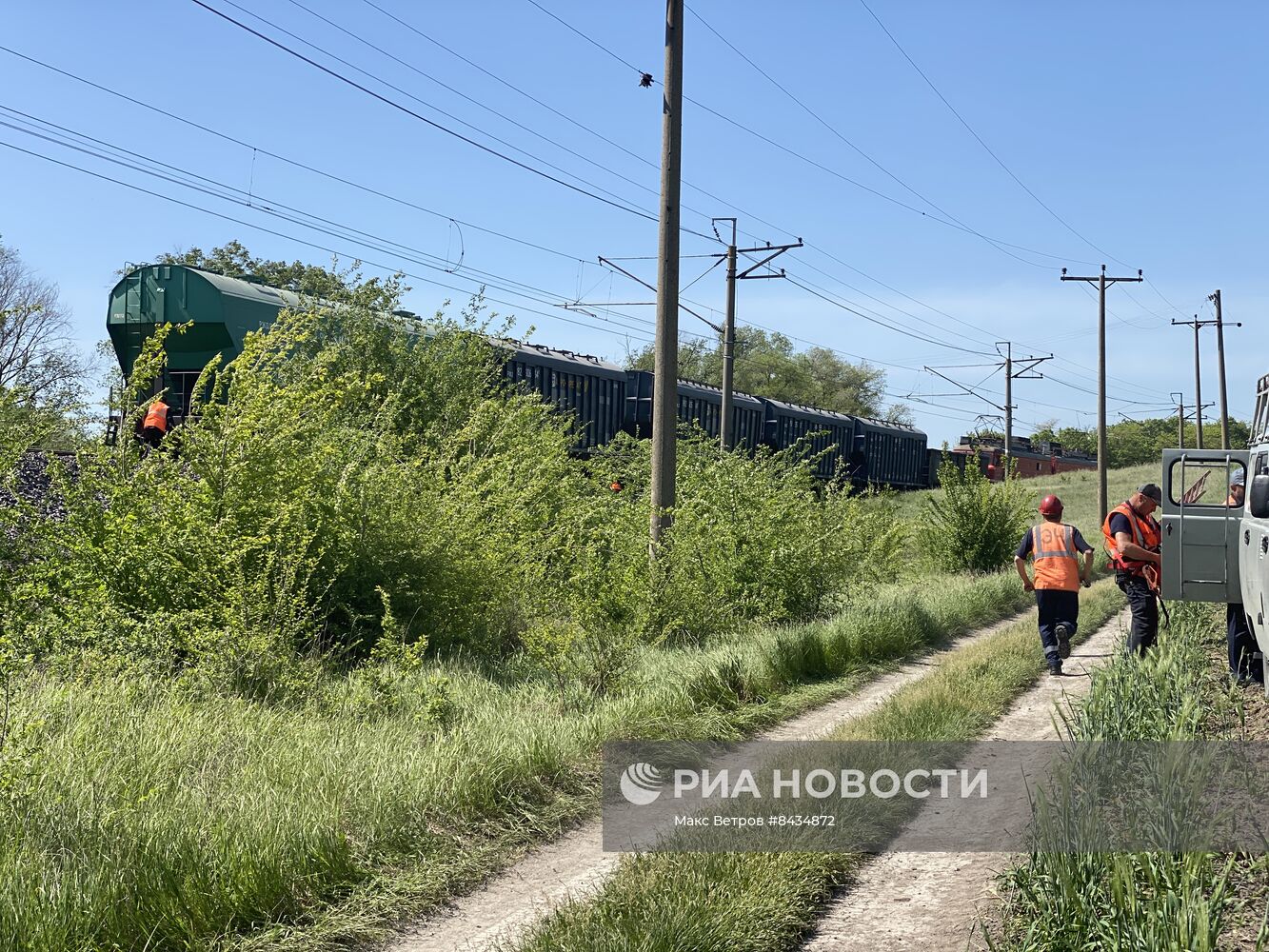 ЧП на железной дороге в Крыму