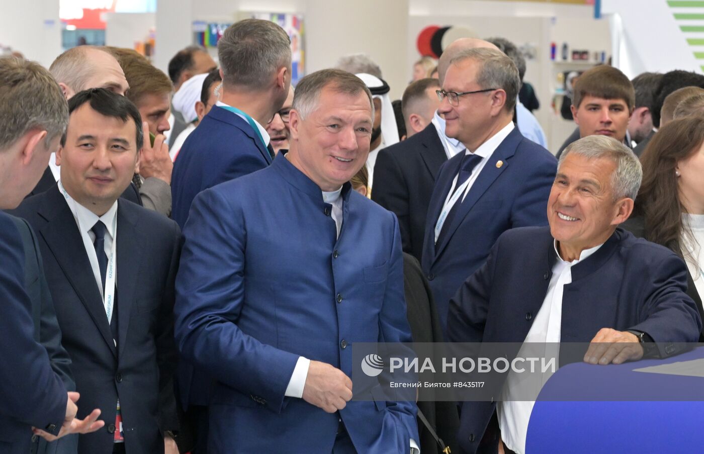 KAZANFORUM 2023. Торжественное открытие международной выставки "RUSSIA HALAL EXPO" 2023