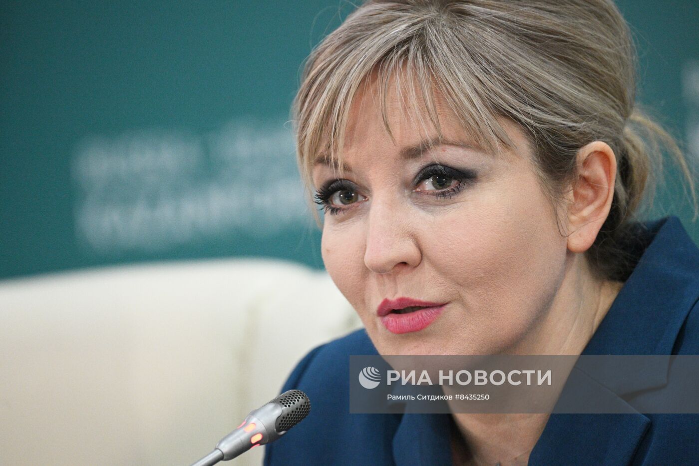 KAZANFORUM 2023. Пресс-конференция "Женская энергия: во имя добра и благополучия"