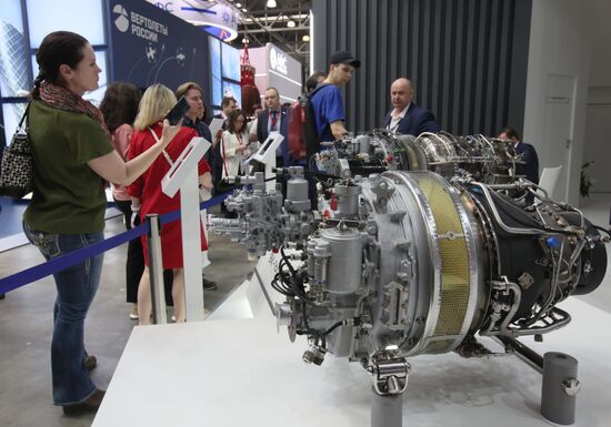 Международная выставка вертолетной индустрии HeliRussia 2023