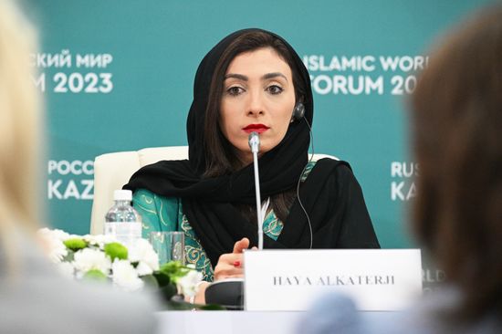 KAZANFORUM 2023. Пресс-конференция "Женская энергия: во имя добра и благополучия"