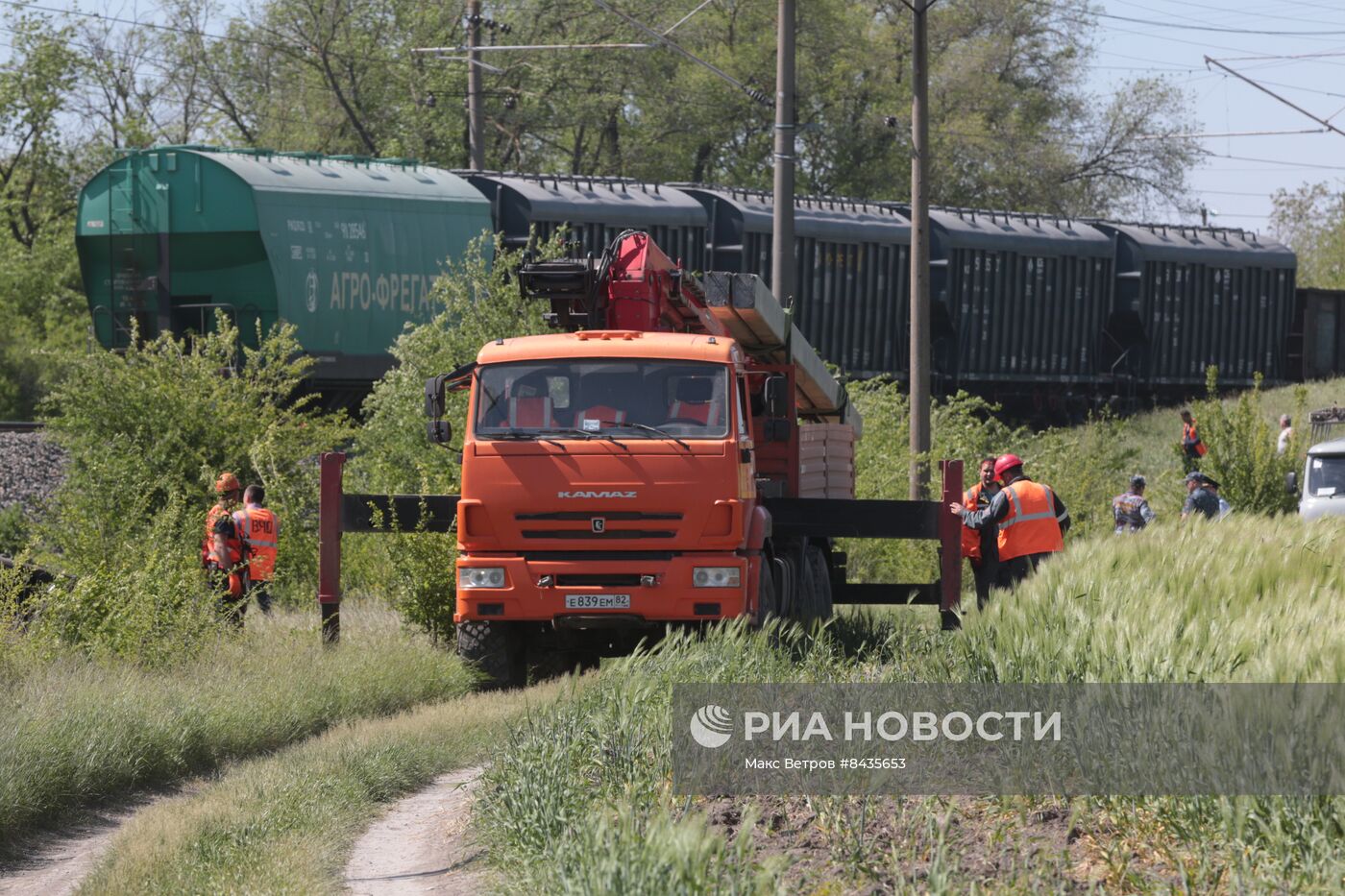 ЧП на железной дороге в Крыму