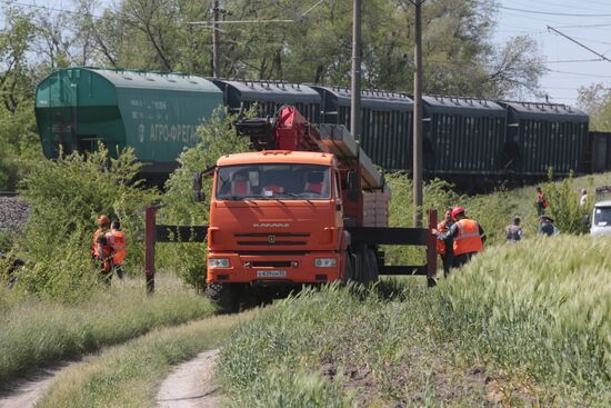 ЧП на железной дороге в Крыму