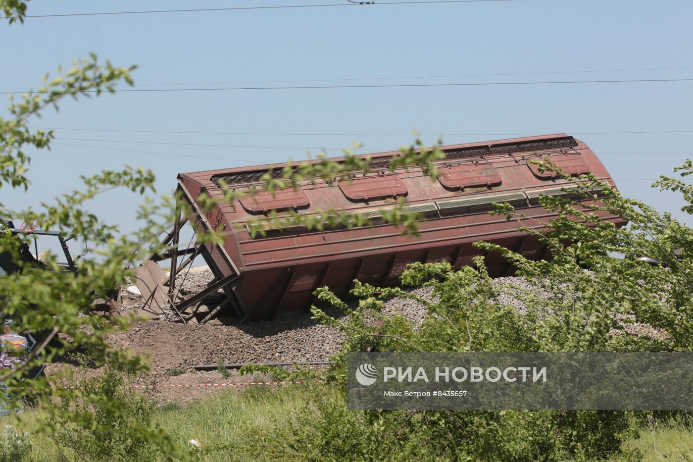 ЧП на железной дороге в Крыму