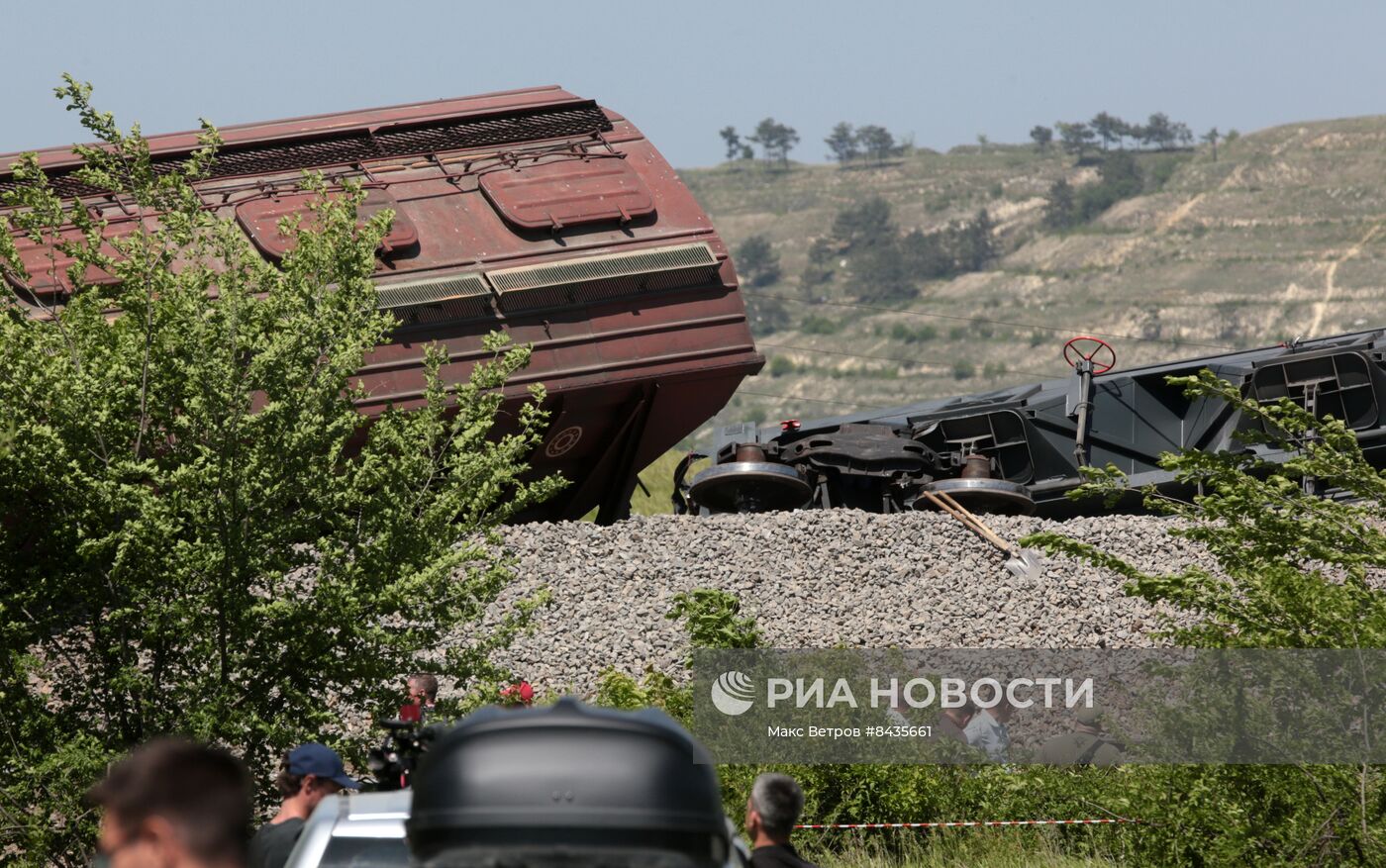 ЧП на железной дороге в Крыму
