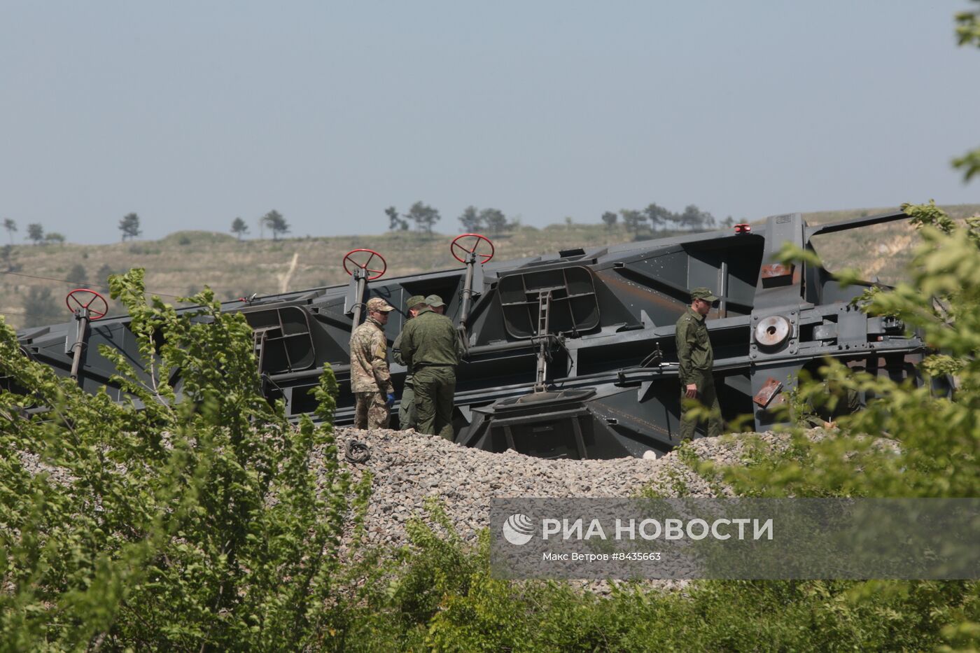 ЧП на железной дороге в Крыму