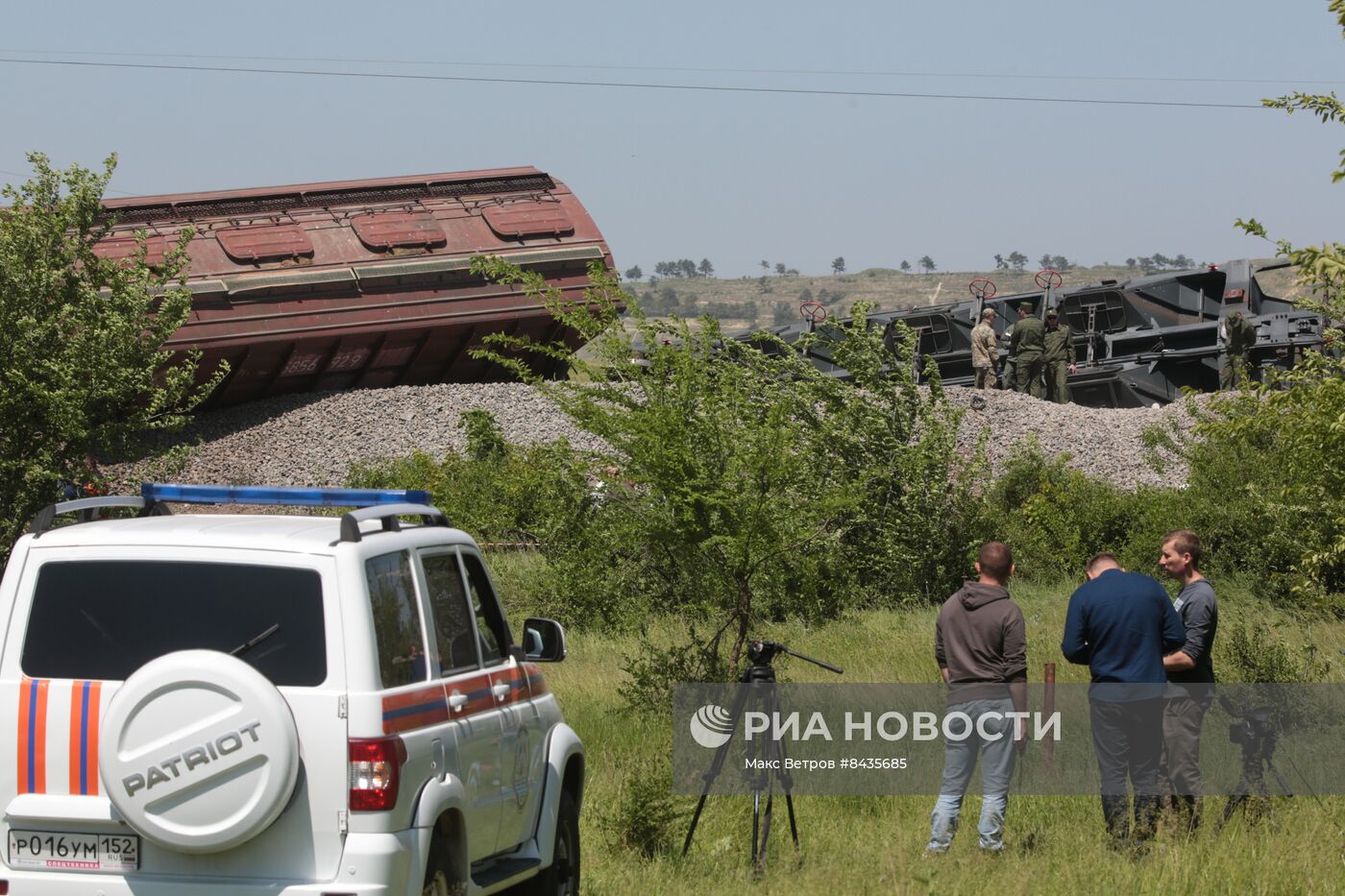 ЧП на железной дороге в Крыму