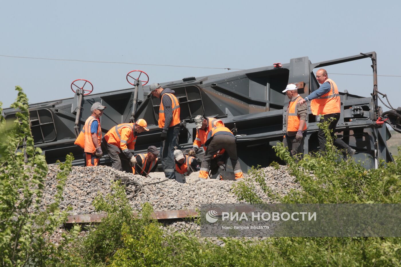 ЧП на железной дороге в Крыму