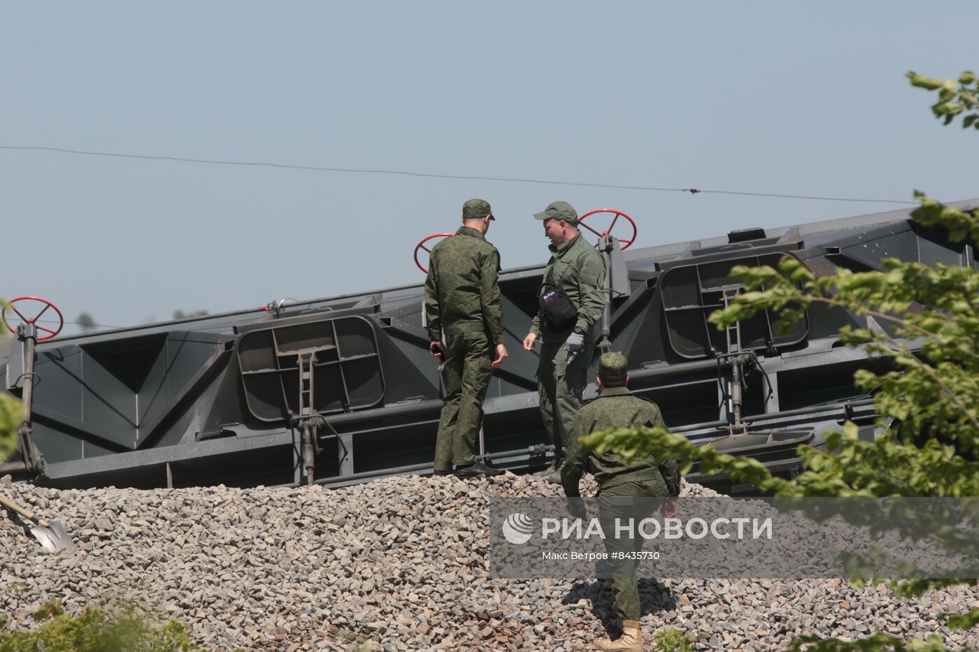 ЧП на железной дороге в Крыму