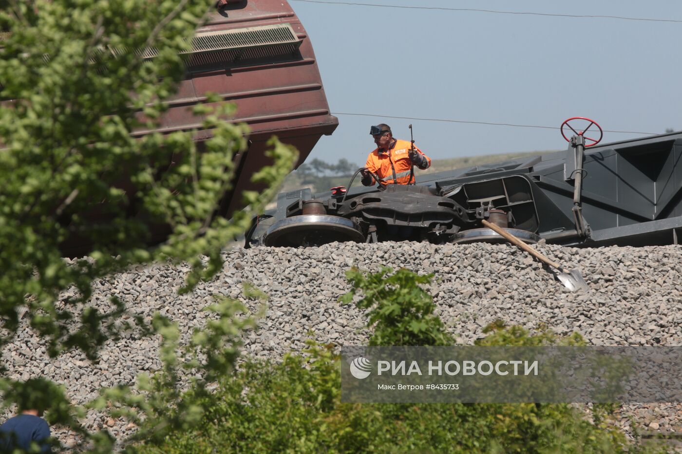 ЧП на железной дороге в Крыму