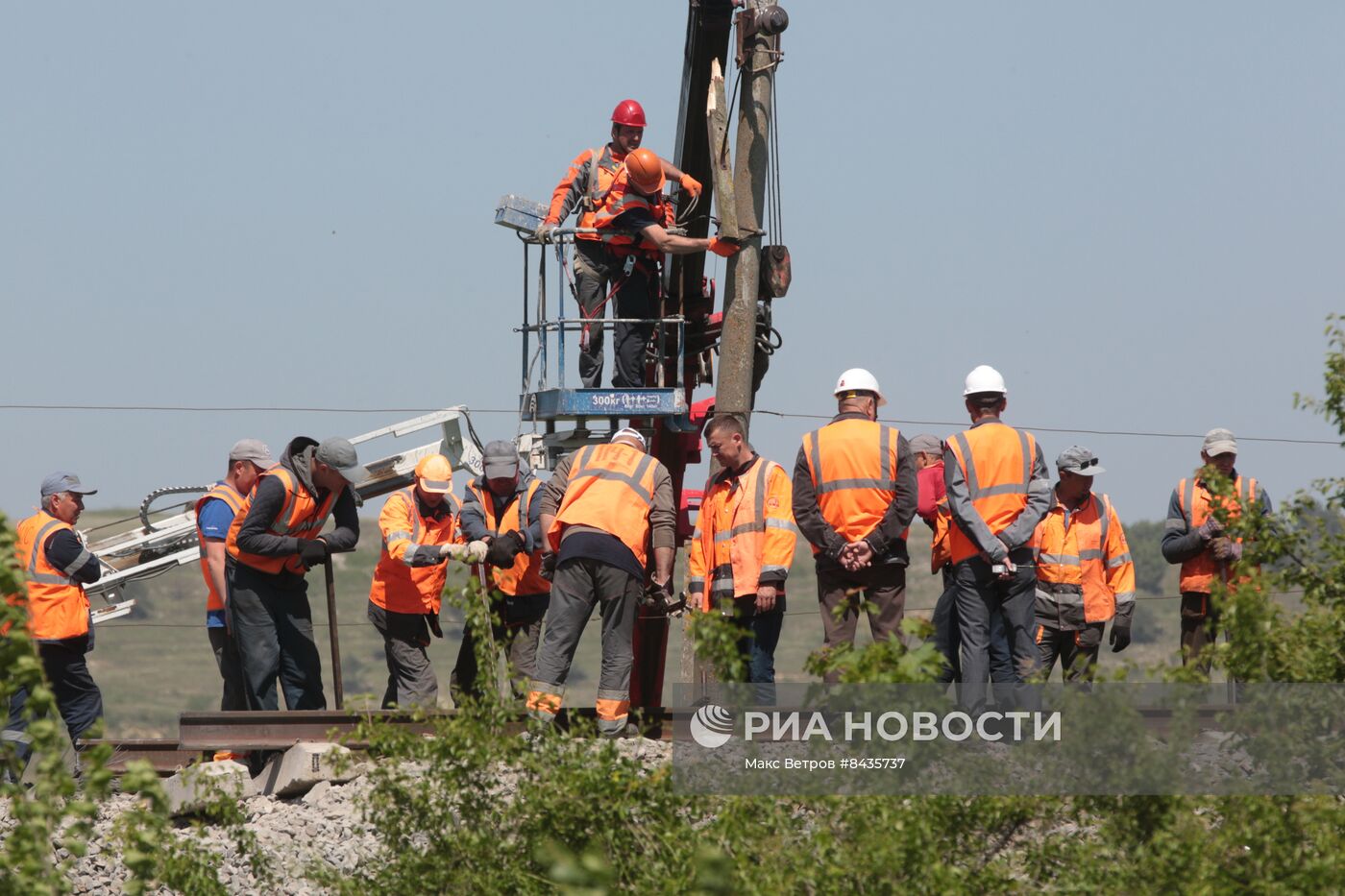 ЧП на железной дороге в Крыму