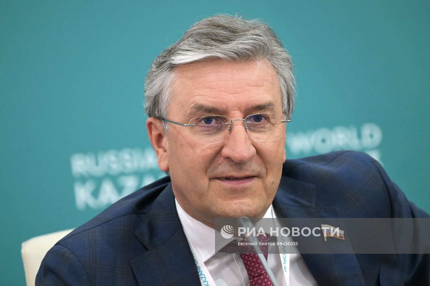 KAZANFORUM 2023. Пресс-конференция "Международная кооперация и инновации: новые возможности и перспективы для сотрудничества со странами Персидского залива"