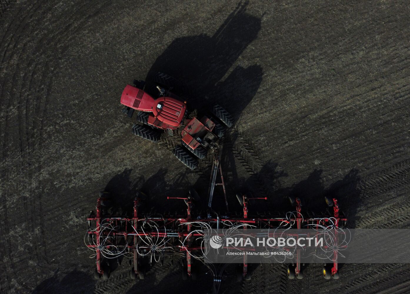 Проведение посевной кампании в Омской области