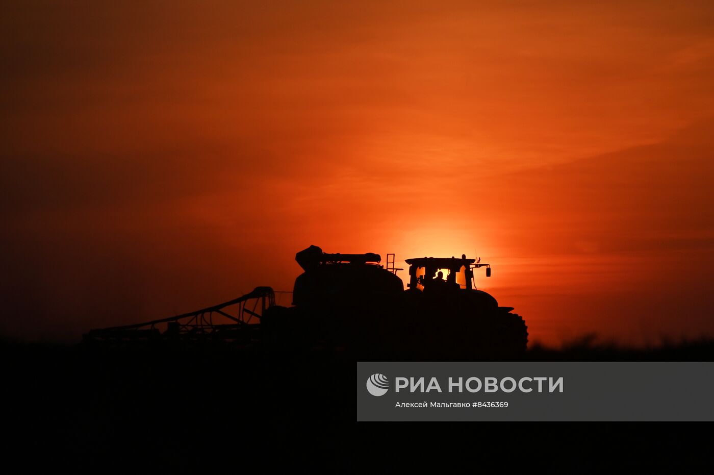 Проведение посевной кампании в Омской области