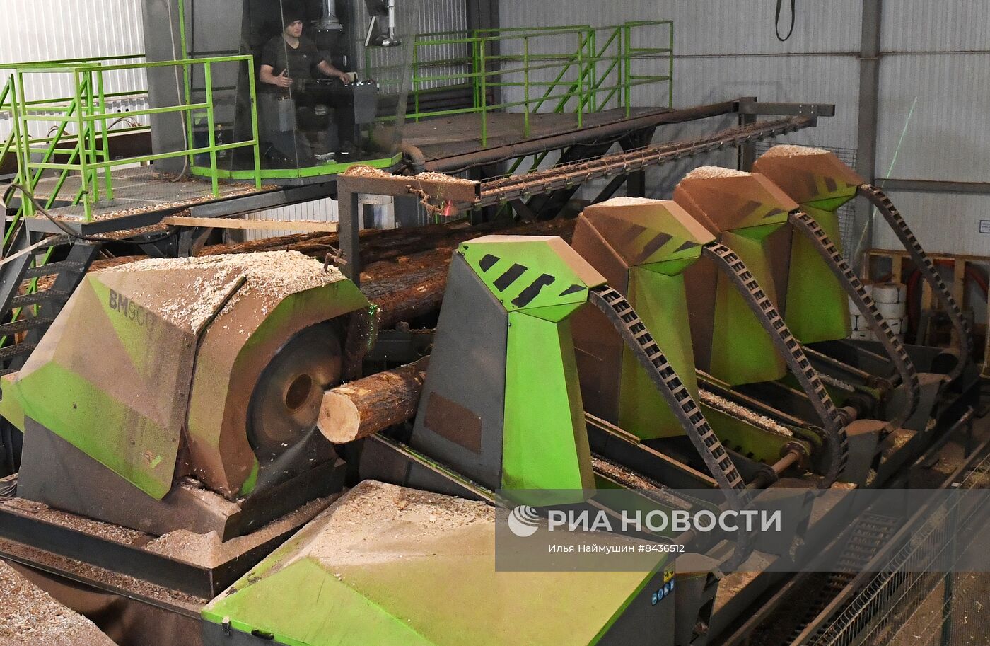 Предприятие лесозаготовки "Центр Сибири" в Красноярском крае