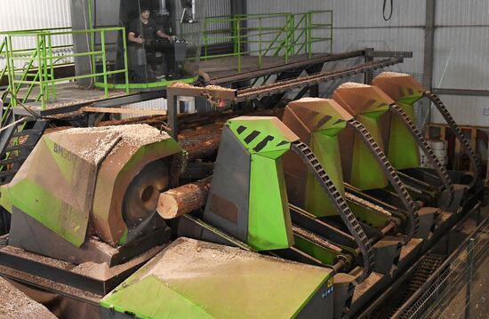 Предприятие лесозаготовки "Центр Сибири" в Красноярском крае