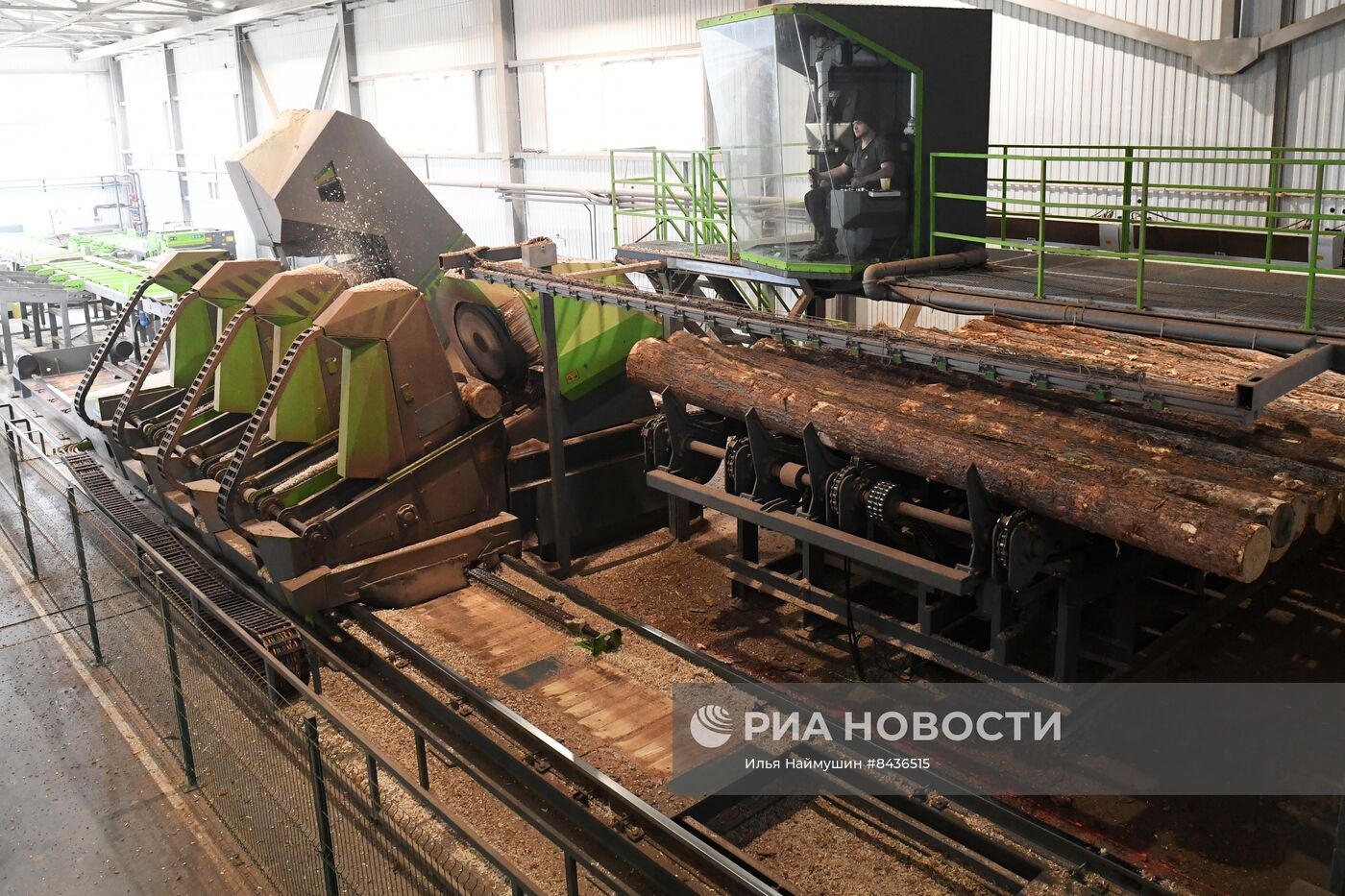 Предприятие лесозаготовки "Центр Сибири" в Красноярском крае