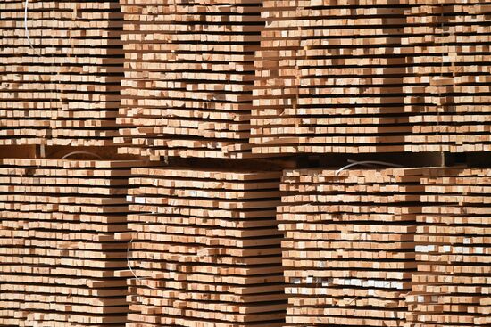 Предприятие лесозаготовки "Центр Сибири" в Красноярском крае