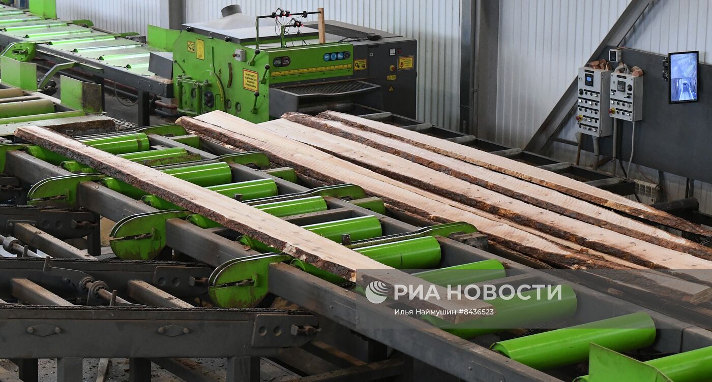 Предприятие лесозаготовки "Центр Сибири" в Красноярском крае