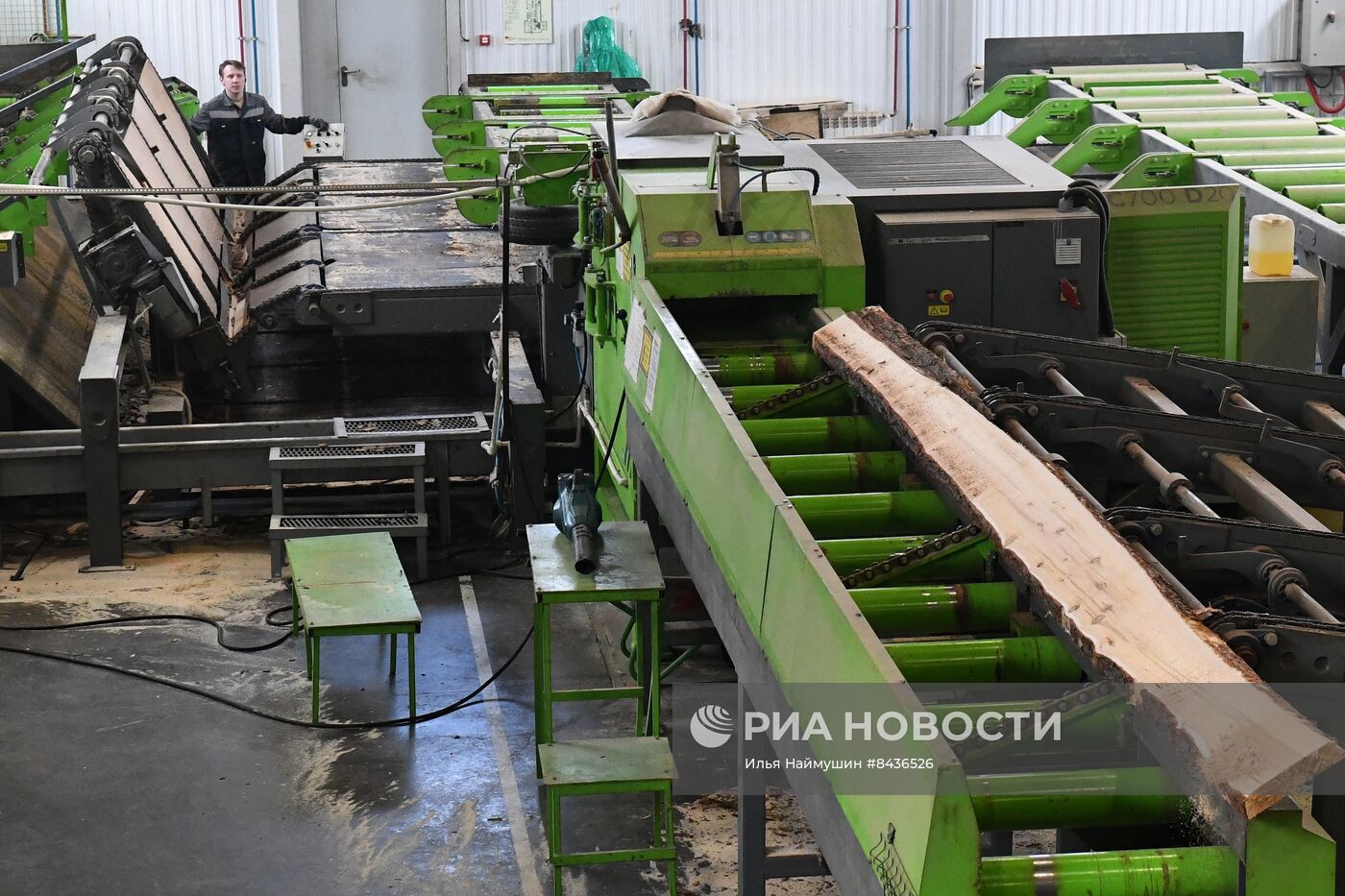 Предприятие лесозаготовки "Центр Сибири" в Красноярском крае