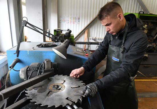 Предприятие лесозаготовки "Центр Сибири" в Красноярском крае