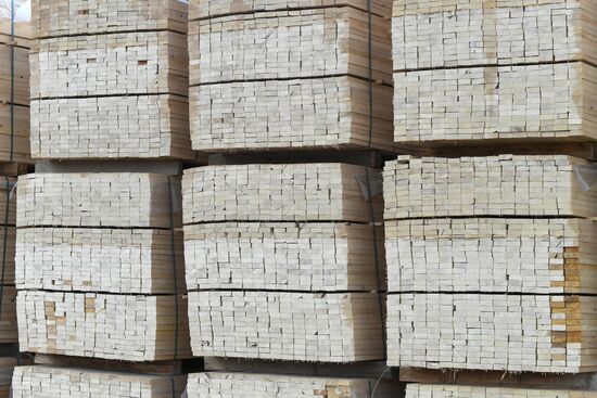 Предприятие лесозаготовки "Центр Сибири" в Красноярском крае