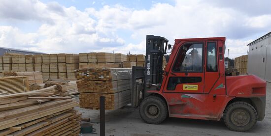 Предприятие лесозаготовки "Центр Сибири" в Красноярском крае