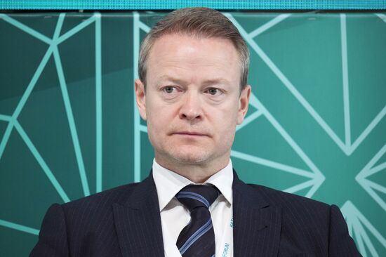 Генеральный директор ООО "СИТРОНИКС ЭЛЕКТРО" Андрей Гурленов на сессии "Россия - Исламский мир: сотрудничество в области судостроения" в рамках XIV Международного экономического форума "Россия - Исламский мир: KazanForum". Фото могут быть использованы на условиях, указанных в разделе медиабанка, посвященном Форуму. Место: Россия, Республика Татарстан, Казань. Автор: Алексей Даничев/АНО "Дирекция спортивных и социальных проектов". KAZANFORUM 2023. Россия - Исламский мир: сотрудничество в области судостроения