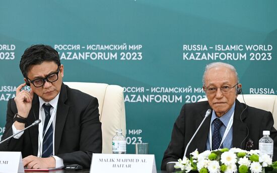 KAZANFORUM 2023. Пресс-конференция Россия - Индонезия 