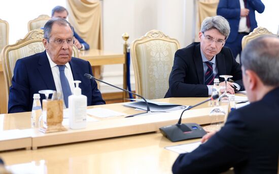 Переговоры министров иностранных дел России, Азербайджана и Армении в рамках трехстороннего формата