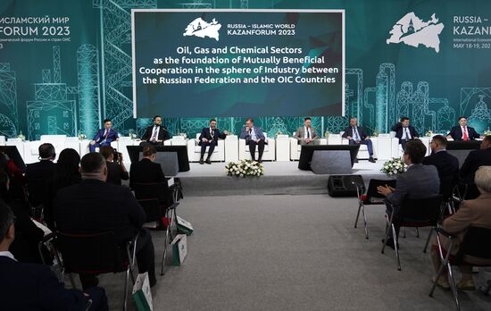 KAZANFORUM 2023.  Нефтегазохимический сектор как основа взаимовыгодной кооперации в сфере промышленности России и стран организации исламского сотрудничества