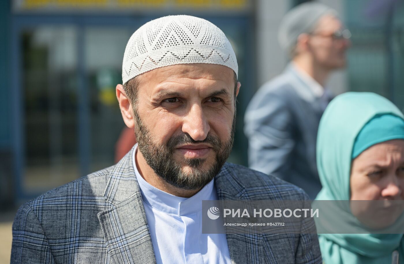 KAZANFORUM 2023. Торжественная встреча реликвий Пророка Мухаммада в аэропорту Казани