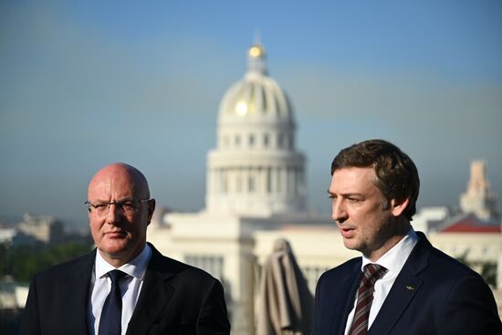 Рабочий визит вице-премьера РФ  Д. Чернышенко на Кубу. День второй