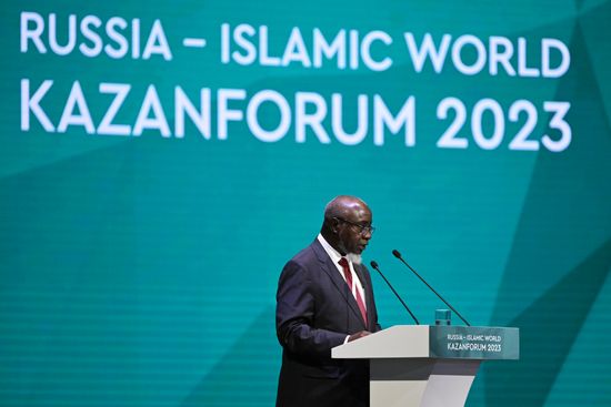 KAZANFORUM 2023. Пленарное заседание XIV международного экономического форума "Россия - Исламский мир"