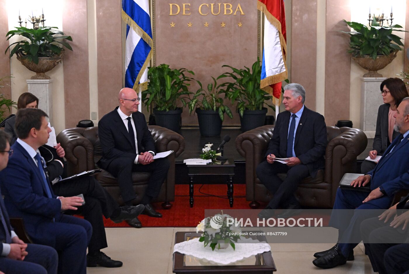 Рабочий визит вице-премьера РФ  Д. Чернышенко на Кубу. День второй