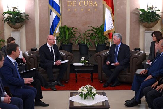 Рабочий визит вице-премьера РФ  Д. Чернышенко на Кубу. День второй