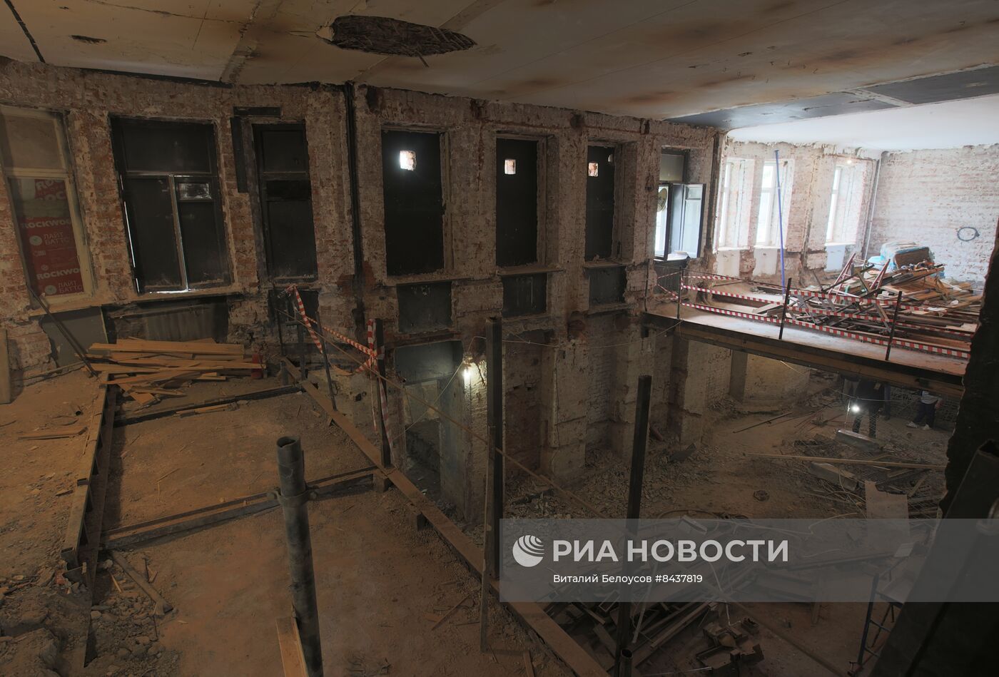 Реставрация театра Олега Табакова