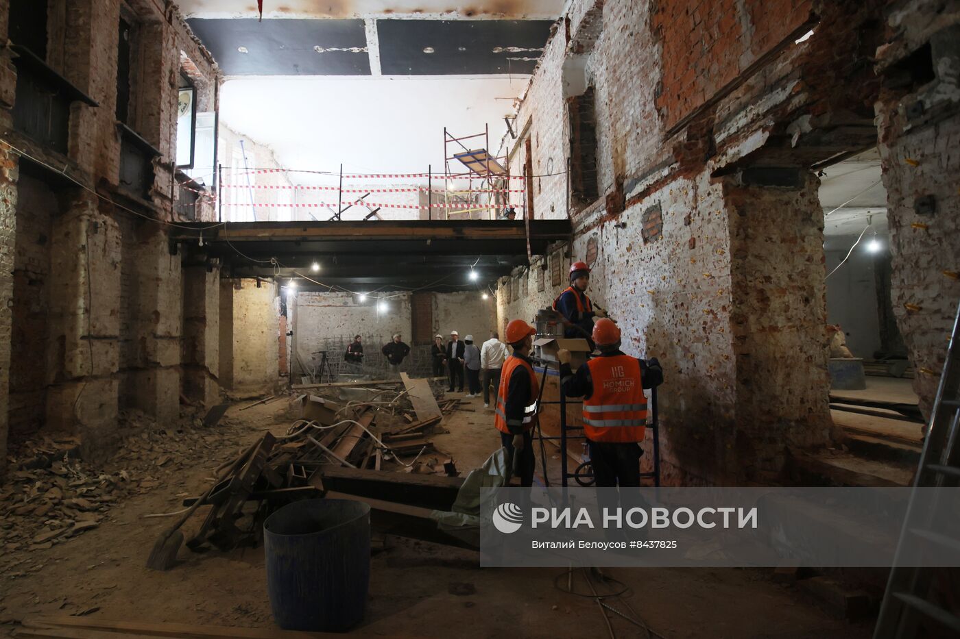 Реставрация театра Олега Табакова