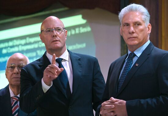 Рабочий визит вице-премьера РФ  Д. Чернышенко на Кубу. День второй