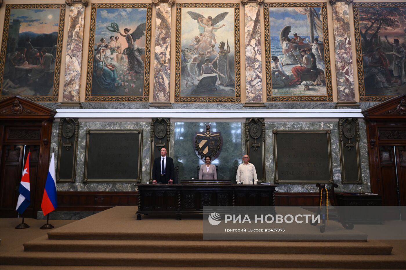 Рабочий визит вице-премьера РФ Д. Чернышенко на Кубу. День второй