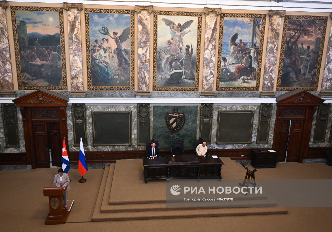 Рабочий визит вице-премьера РФ Д. Чернышенко на Кубу. День второй