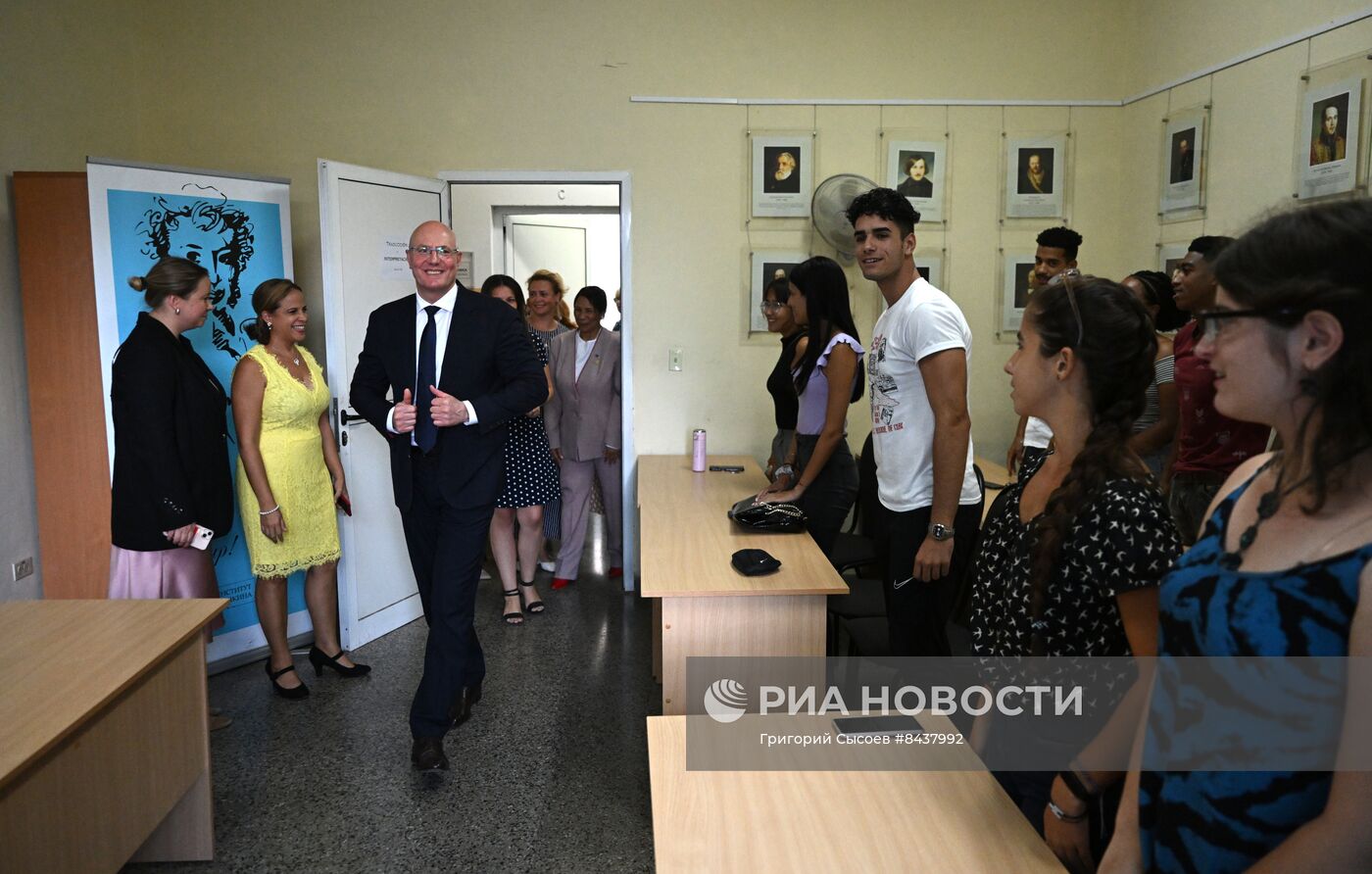 Рабочий визит вице-премьера РФ  Д. Чернышенко на Кубу. День второй