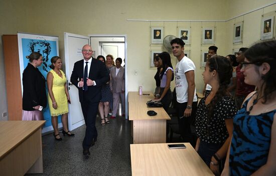 Рабочий визит вице-премьера РФ  Д. Чернышенко на Кубу. День второй