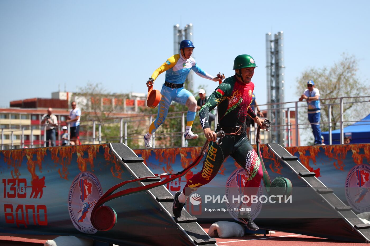 Международные  соревнования  по пожарно-спасательному спорту в Волгограде