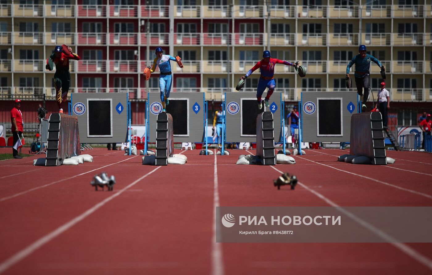 Международные соревнования по пожарно-спасательному спорту в Волгограде