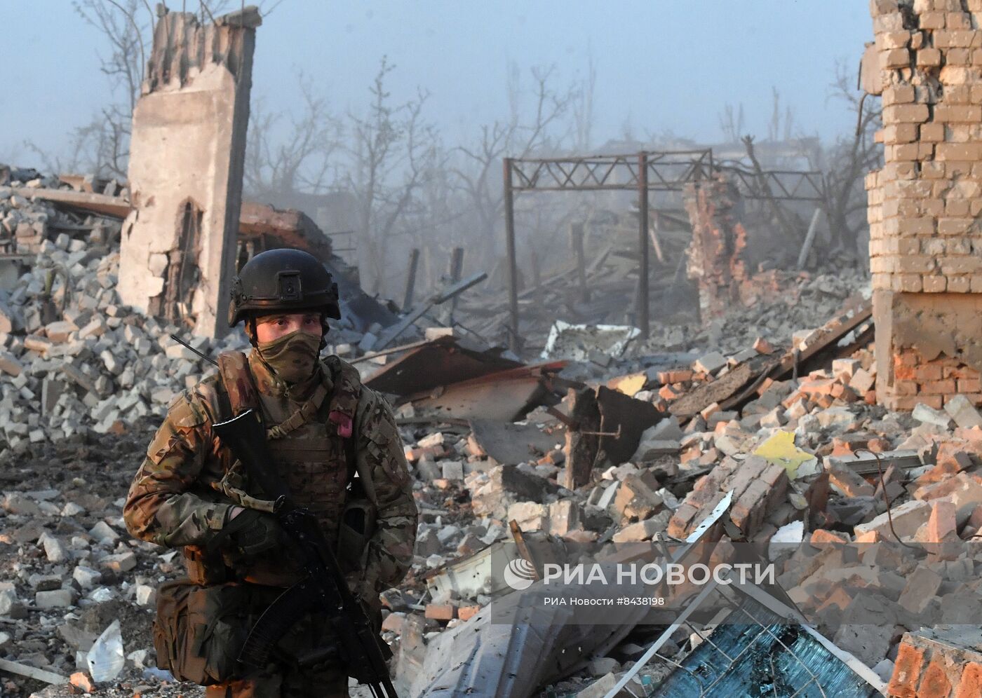 Боевая работа штурмовых групп ЧВК "Вагнер" в Артемовске
