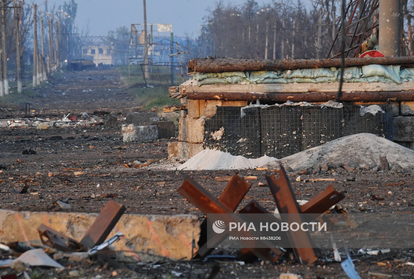 Боевая работа штурмовых групп ЧВК "Вагнер" в Артемовске