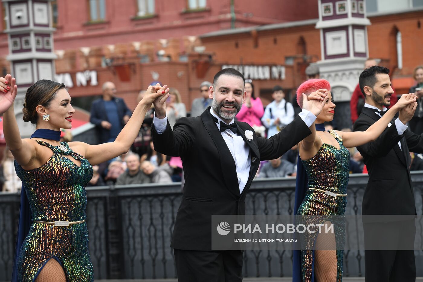 Открытие программы "Чеховский фестиваль на улицах Москвы"