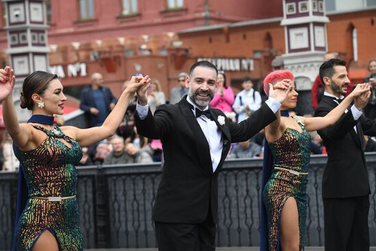 Открытие программы "Чеховский фестиваль на улицах Москвы"